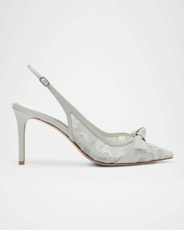 Classic Clarita Lace Slingback Pumps